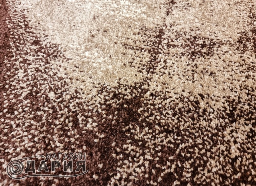 Тъкан килим MAGNOLIA 097 d.beige/beige кръг